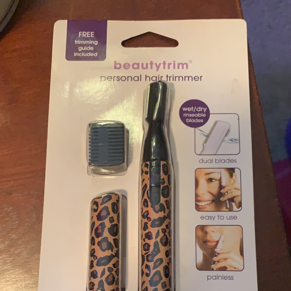 Clio beauty hair trimmer leopard